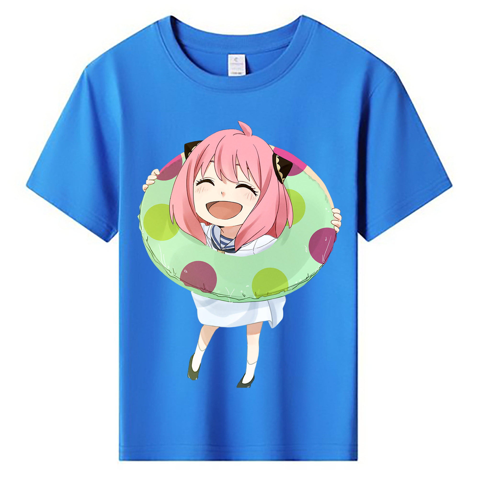 （画像用） SPY×FAMILY间谍家家酒 綿100％キッズTシャツ（フロントプリント）